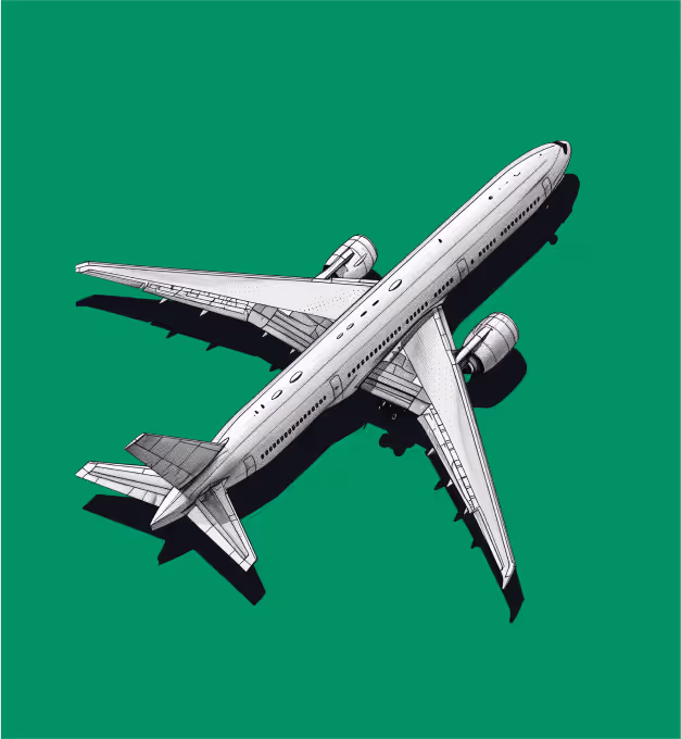 A plane